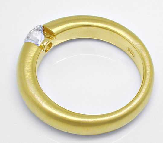 Foto 3 - Diamant-Spann Ring, Brillant 0,57ct 18K Gelb, S3818