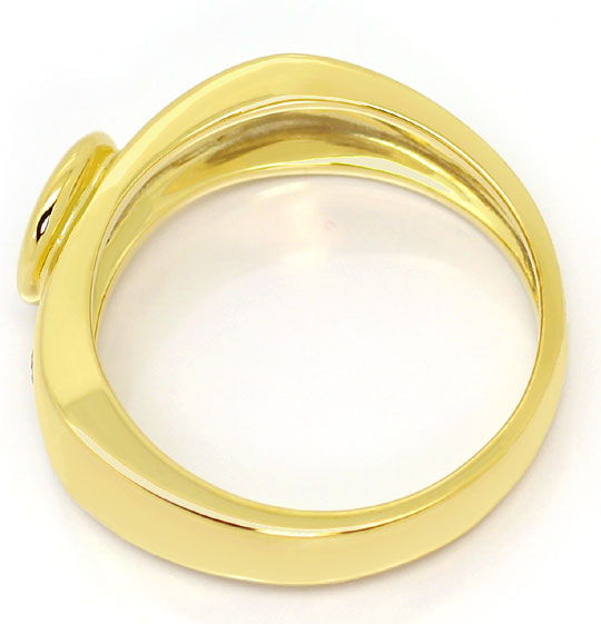 Foto 3 - Brillant-Gold-Ring 0,50ct River Brillanten 14K Gelbgold, S4813